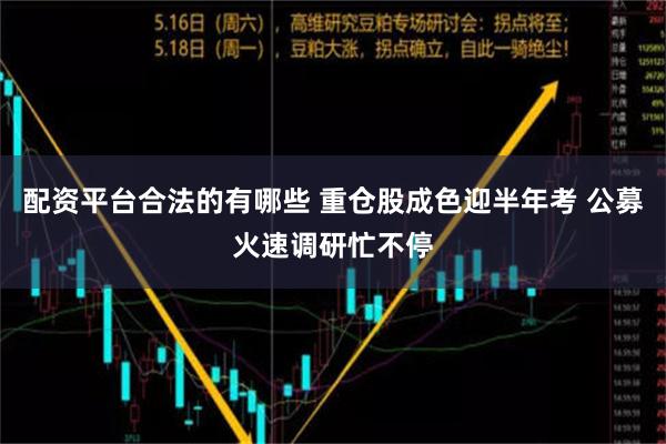 配资平台合法的有哪些 重仓股成色迎半年考 公募火速调研忙不停