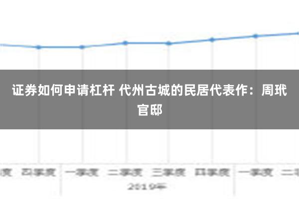 证券如何申请杠杆 代州古城的民居代表作：周玳官邸